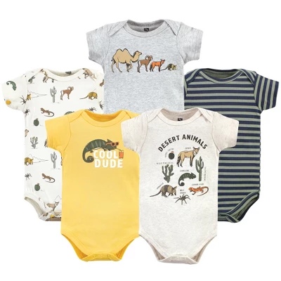 Hudson Baby Unisex Baby Cotton Bodysuits, Desert Animals 11 Hudson Baby Unisex Baby Cotton Bodysuits, Desert Animals - Image 11