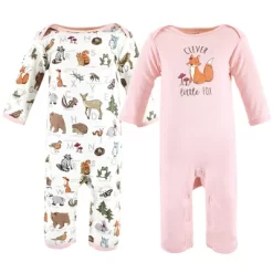Touched By Nature Infant Girl Organic Cotton Coveralls, Woodland Alphabet -Baby Nest Deals Store GUEST 64e23624 25b1 4169 885c 61270b804db1
