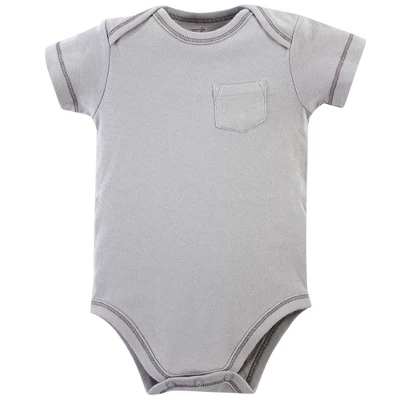 Touched By Nature Organic Cotton Bodysuits 5pk, Farm Friends 3 Touched By Nature Organic Cotton Bodysuits 5pk, Farm Friends - Image 3