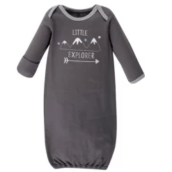 Hudson Baby Infant Boy Cotton Gowns, Little Explorer, Preemie/Newborn -Baby Nest Deals Store GUEST 6fad216e f574 4f78 a125 2c8020e3162a