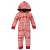 Hudson Baby Infant Fleece Jumpsuits, Coveralls, And Playsuits 2pk, Cream Reindeer
