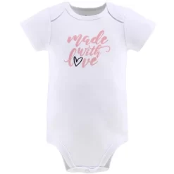 The Peanutshell Baby Girl Short Sleeve Bodysuits, 5-Pack, Pink, Cheetah/Pink Floral, Newborn To 24 Months -Baby Nest Deals Store GUEST 71d03f6e 1969 4fd7 abf8 a83d6d2c1d9e