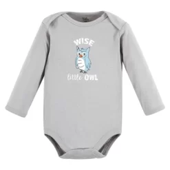 Touched By Nature Organic Cotton Long-Sleeve Bodysuits, Boy Woodland Alphabet 5-Pack -Baby Nest Deals Store GUEST 71d750de dce3 4010 a46f 249bfb563c08