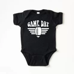 The Juniper Shop Football Game Day Stripes Baby Bodysuit -Baby Nest Deals Store GUEST 7271b67d 0e01 4bb1 b9fb aa4b254b26c3