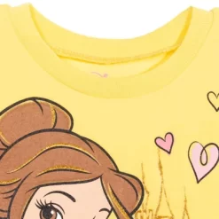 Disney Frozen Moana Princess Rapunzel Snow White Raya And The Last Dragon Baby Girls Peplum T-Shirt And French TerryShorts Outfit Set Infant -Baby Nest Deals Store GUEST 75a47a85 99a2 4e96 a7ab e7d91a9a6349