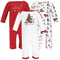Hudson Baby Unisex Baby Cotton Coveralls, Christmas Forest -Baby Nest Deals Store GUEST 75df143d 0dbe 456a 9483 6ac89cc7135d