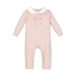 Hope & Henry Baby Cable Romper With Peter Pan Collar -Baby Nest Deals Store GUEST 77d682dd 5492 46bf a5db d017b152fe9d
