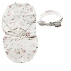 Embe Newborn Long Sleeve Swaddle Sack And Bow Headband Set (0-3 Months) -Baby Nest Deals Store GUEST 7ab9e017 6485 44dd 8f24 6d355bd9a444