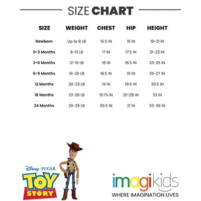 Disney Pixar Toy Story Alien Bullseye Rex Woody Jessie Buzz Lightyear Baby 4 Pack Bodysuits Newborn To Infant 6 Disney Pixar Toy Story Alien Bullseye Rex Woody Jessie Buzz Lightyear Baby 4 Pack Bodysuits Newborn To Infant - Image 6