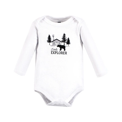 Hudson Baby Unisex Baby Cotton Layette Set, Baby Bear Gray Black 4 Hudson Baby Unisex Baby Cotton Layette Set, Baby Bear Gray Black - Image 4