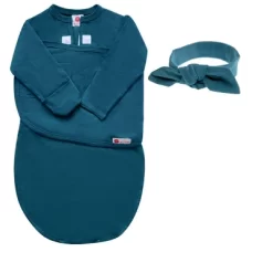 Embe Newborn Long Sleeve Swaddle Sack And Bow Headband Set (0-3 Months) -Baby Nest Deals Store GUEST 839d3fae 378d 42b6 bc45 817581194f90