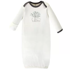 Touched By Nature Baby Organic Cotton Long-Sleeve Gowns 3pk, Birch Tree, 0-6 Months -Baby Nest Deals Store GUEST 880eb5f7 fe01 4851 b678 12a0484a0663