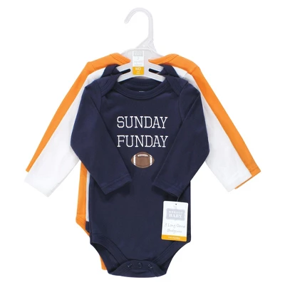 Hudson Baby Unisex Baby Cotton Long-Sleeve Bodysuits, Fall Winter Sports 1 Hudson Baby Unisex Baby Cotton Long-Sleeve Bodysuits, Fall Winter Sports