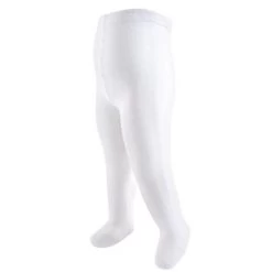 Touched By Nature Toddler And Kids Girl Organic Cotton Tights, Lt. Pink Black