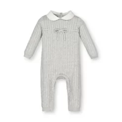 Hope & Henry Baby Cable Romper With Peter Pan Collar -Baby Nest Deals Store GUEST 8c9a809c 4300 40f0 9995 0fcc5eebece6