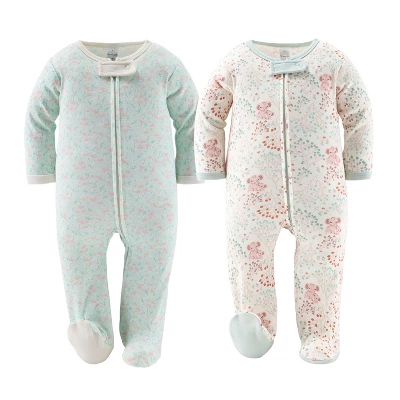 The Peanutshell Baby Girl Floral Elephant 30-Piece Newborn Layette Gift Set, 0-3 Months 3 The Peanutshell Baby Girl Floral Elephant 30-Piece Newborn Layette Gift Set, 0-3 Months - Image 3