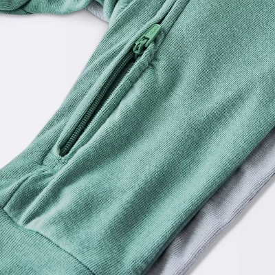 Baby Boys' 2pk Premium Romper - Cloud Island™ Green 3 Baby Boys' 2pk Premium Romper - Cloud Island™ Green - Image 3