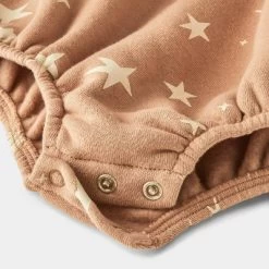 Grayson Collective Baby Star Bubble Romper - Brown -Baby Nest Deals Store GUEST 962e2f3c d637 404a 842b 5a1af4a9237e