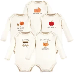 Touched By Nature Organic Cotton Long-Sleeve Bodysuits, Fall Food -Baby Nest Deals Store GUEST 97211105 5f6a 49d8 ac88 40911a37c98f