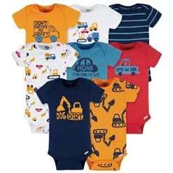 Gerber Baby Boys' Short Sleeve Onesies® Bodysuits, 8-Pack 25 Gerber Baby Boys' Short Sleeve Onesies® Bodysuits, 8-Pack -Baby Nest Deals Store GUEST 9805d54e d37a 475b 8c2f fb1f93ebd3ab