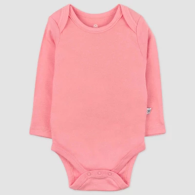 Honest Baby Girls' 10pk Rainbow Gems Organic Cotton Long Sleeve Bodysuit 1 Honest Baby Girls' 10pk Rainbow Gems Organic Cotton Long Sleeve Bodysuit