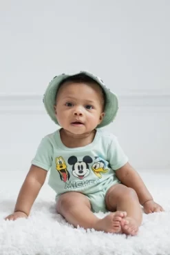 Disney Mickey Mouse Goofy Donald Duck Pluto Baby Romper And Hat Newborn To Infant -Baby Nest Deals Store GUEST 9c840a04 1733 4ffc bc54 92f940bafd18