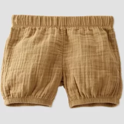 Little Planet By Carter's Baby 2pc Honey Oak Gauze Top And Bottom Set - Beige