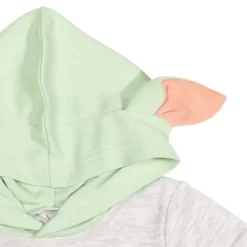 Star Wars The Mandalorian Baby Yoda Costume Short Sleeve Romper Oatmeal -Baby Nest Deals Store GUEST 9d36e588 eadd 495b 9a9b 15674fec13b8