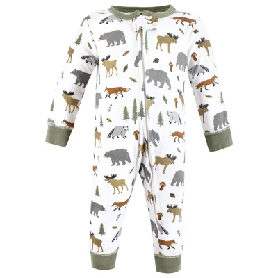 Hudson Baby Cotton Sleep And Play, Woodland Animals 2 Hudson Baby Cotton Sleep And Play, Woodland Animals - Image 2