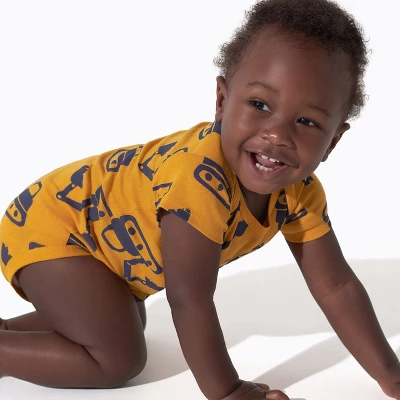 Gerber Baby Boys' Short Sleeve Onesies® Bodysuits, 8-Pack 5 Gerber Baby Boys' Short Sleeve Onesies® Bodysuits, 8-Pack - Image 5