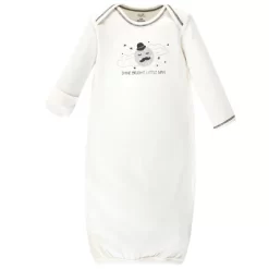 Touched By Nature Infant Boy Organic Cotton Gowns, Mr Moon, Preemie/Newborn -Baby Nest Deals Store GUEST a10ec4dc 83d1 4320 9550 877e3f6cb6ff