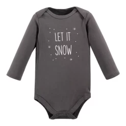 Hudson Baby Unisex Baby Cotton Long-Sleeve Bodysuits, Gray Penguin 8 Hudson Baby Unisex Baby Cotton Long-Sleeve Bodysuits, Gray Penguin -Baby Nest Deals Store GUEST a1e79d65 ea29 44fd 957a 45837de11490