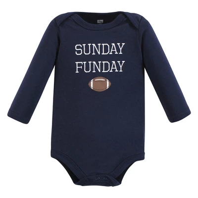 Hudson Baby Unisex Baby Cotton Long-Sleeve Bodysuits, Fall Winter Sports 2 Hudson Baby Unisex Baby Cotton Long-Sleeve Bodysuits, Fall Winter Sports - Image 2