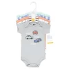 Hudson Baby Cotton Bodysuits, Fun Transportation