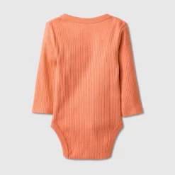 Baby Girls' 3pk Side Snap Long Sleeve Bodysuit - Cloud Island™ Pink