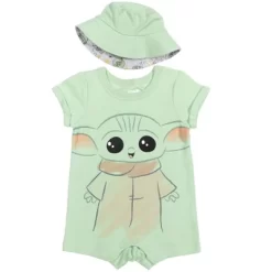 Star Wars The Child Romper And Sunhat