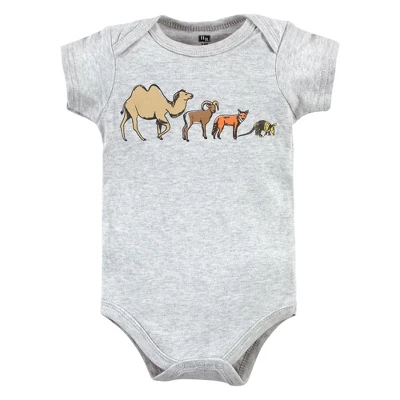 Hudson Baby Unisex Baby Cotton Bodysuits, Desert Animals 4 Hudson Baby Unisex Baby Cotton Bodysuits, Desert Animals - Image 4