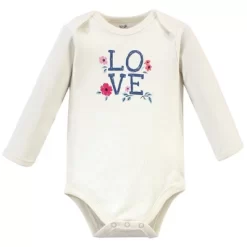 Touched By Nature Baby Girl Organic Cotton Long-Sleeve Bodysuits 5pk, Garden Floral 10 Touched By Nature Baby Girl Organic Cotton Long-Sleeve Bodysuits 5pk, Garden Floral -Baby Nest Deals Store GUEST ad773009 0945 44a7 b2df 8d6438424283