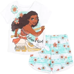 Disney Frozen Moana Princess Rapunzel Snow White Raya And The Last Dragon Baby Girls Peplum T-Shirt And French TerryShorts Outfit Set Infant -Baby Nest Deals Store GUEST ae63dfed 4194 49ae 9981 8af5565d1f96