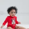 Disney Minnie Mouse Baby Girls 2 Pack Turtleneck Bodysuits Newborn To Infant