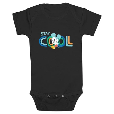 Infant's Mickey & Friends Colorful Stay Cool Onesie 2 Infant's Mickey & Friends Colorful Stay Cool Onesie - Image 2
