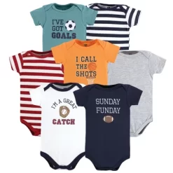 Hudson Baby Cotton Bodysuits, Sports Stripes -Baby Nest Deals Store GUEST b2ae5339 387c 43b2 b51d 40c30edf639e