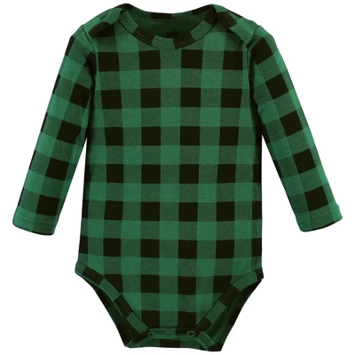 Hudson Baby Unisex Baby Cotton Long-Sleeve Bodysuits, Christmas Tree 6 Hudson Baby Unisex Baby Cotton Long-Sleeve Bodysuits, Christmas Tree - Image 6