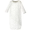 Touched By Nature Infant Boy Organic Cotton Gowns, Mr Moon, Preemie/Newborn