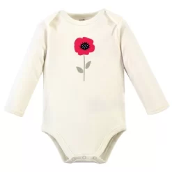 Touched By Nature Baby Girl Organic Cotton Long-Sleeve Bodysuits 5pk, Poppy 10 Touched By Nature Baby Girl Organic Cotton Long-Sleeve Bodysuits 5pk, Poppy -Baby Nest Deals Store GUEST b78e3f21 0c3d 4191 ba47 622eee592509