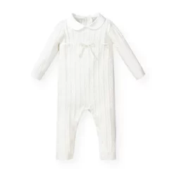 Hope & Henry Baby Cable Romper With Peter Pan Collar -Baby Nest Deals Store GUEST be0ba934 1d6e 4183 839b ea6eac7ddde5