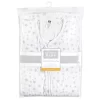 Hudson Baby Unisex Baby Long Sleeve Muslin Sleeping Bag, Wearable Blanket, Sleep Sack, Gray Star