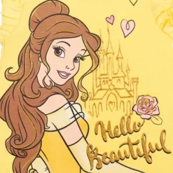 Disney Frozen Moana Princess Rapunzel Snow White Raya And The Last Dragon Baby Girls Peplum T-Shirt And French TerryShorts Outfit Set Infant -Baby Nest Deals Store GUEST c2d30a1a e31a 45cd b826 09b6373f87ac