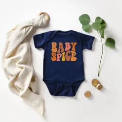 The Juniper Shop Baby Spice Wavy Baby Bodysuit