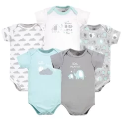 Luvable Friends Baby Boy Cotton Bodysuits, Boy Basic Elephant -Baby Nest Deals Store GUEST c630f831 285c 4e65 89aa e21b8160c591